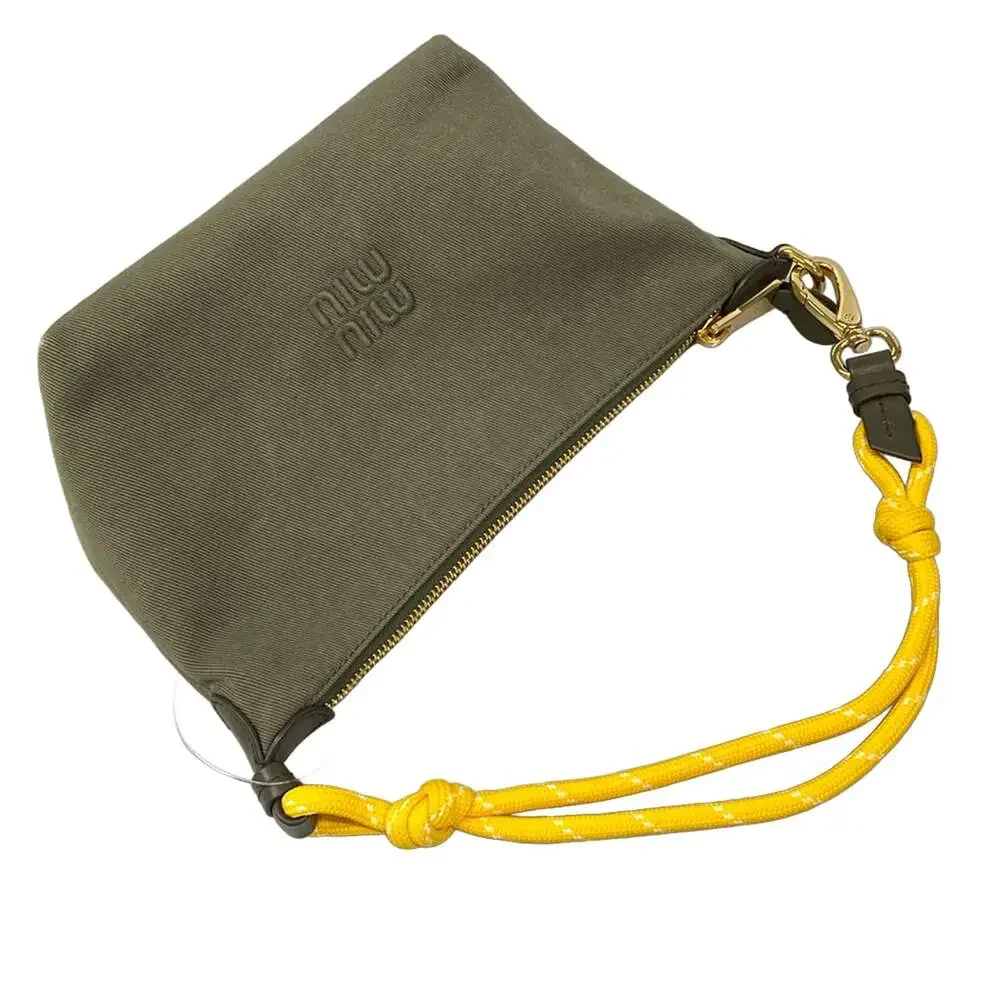 Miu Miu Spirit Gabardine Pouch Handbag 5NE841